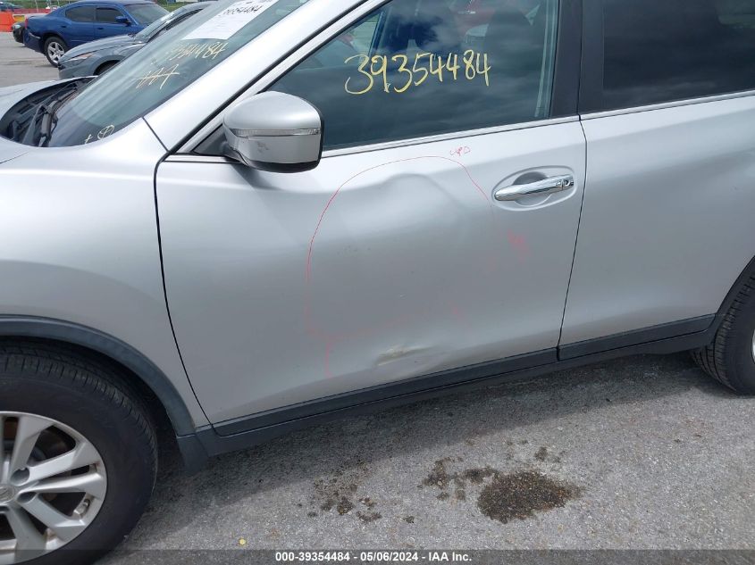 5N1AT2MV3EC757313 2014 Nissan Rogue Sv