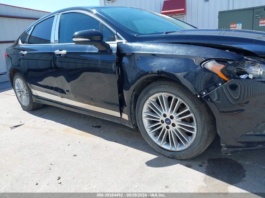 2016 Ford Fusion Se VIN: 3FA6P0HD7GR258531 Lot: 39354492