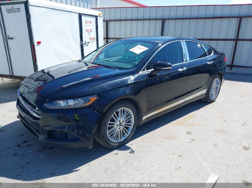 2016 Ford Fusion Se VIN: 3FA6P0HD7GR258531 Lot: 39354492