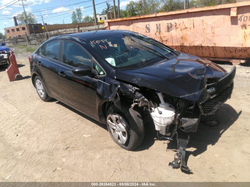 2017 Kia Forte Lx VIN: 3KPFL4A74HE118043 Lot: 39354523