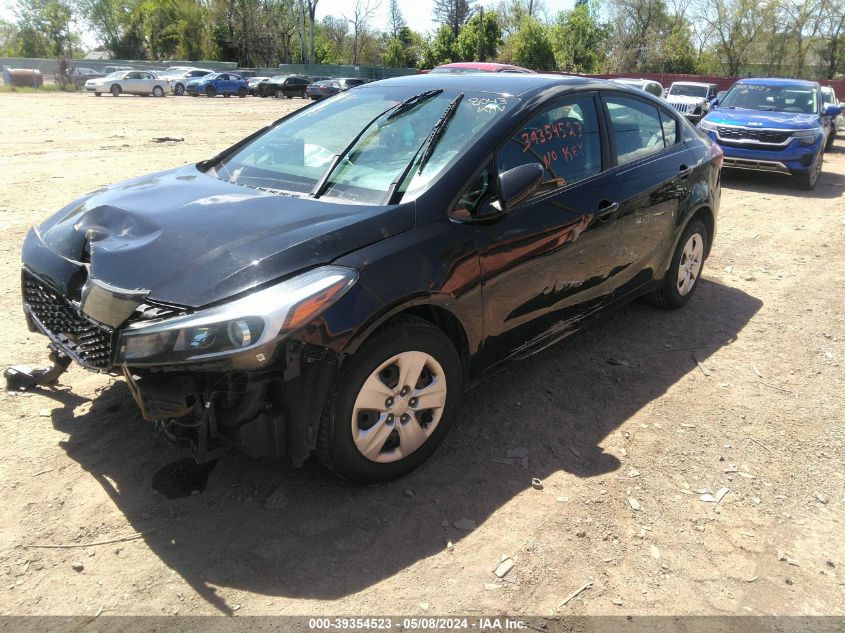 2017 Kia Forte Lx VIN: 3KPFL4A74HE118043 Lot: 39354523