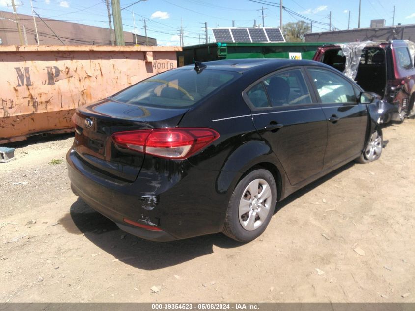 2017 Kia Forte Lx VIN: 3KPFL4A74HE118043 Lot: 39354523