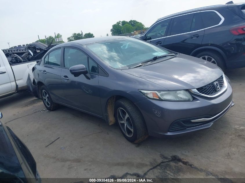 2015 Honda Civic Se VIN: 2HGFB2F78FH541033 Lot: 39354526