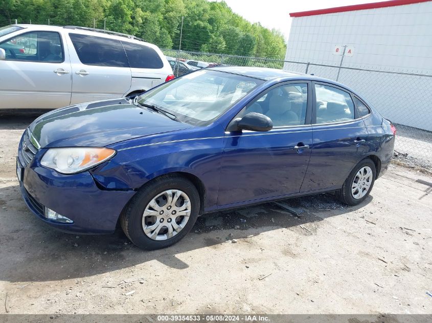 2009 Hyundai Elantra Gls VIN: KMHDU46D69U794401 Lot: 39354533