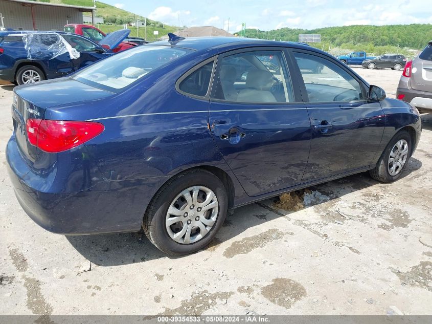 2009 Hyundai Elantra Gls VIN: KMHDU46D69U794401 Lot: 39354533