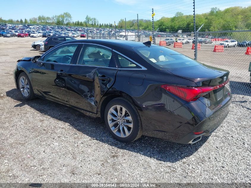 2019 Toyota Avalon Limited/Touring/Xle/Xse VIN: 4T1BZ1FB9KU005380 Lot: 39354543