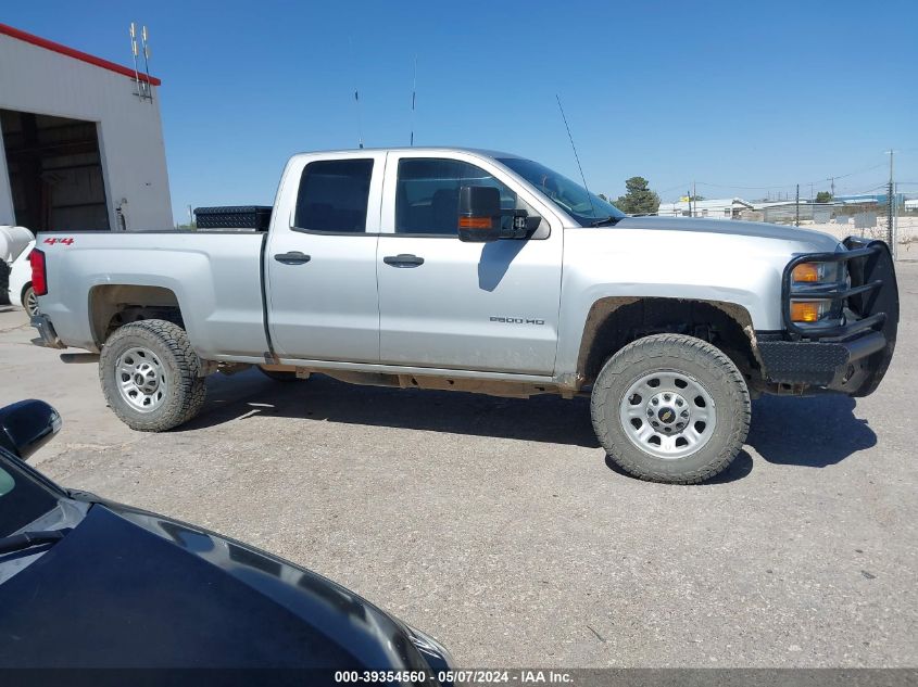 2018 Chevrolet Silverado 2500Hd Wt VIN: 1GC2KUEG2JZ258971 Lot: 39354560