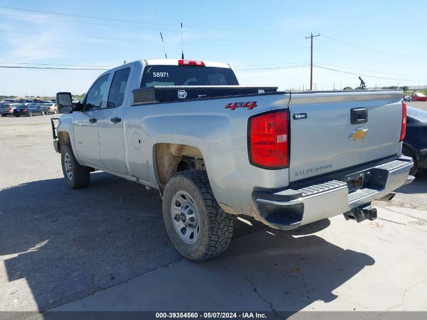 2018 Chevrolet Silverado 2500Hd Wt VIN: 1GC2KUEG2JZ258971 Lot: 39354560