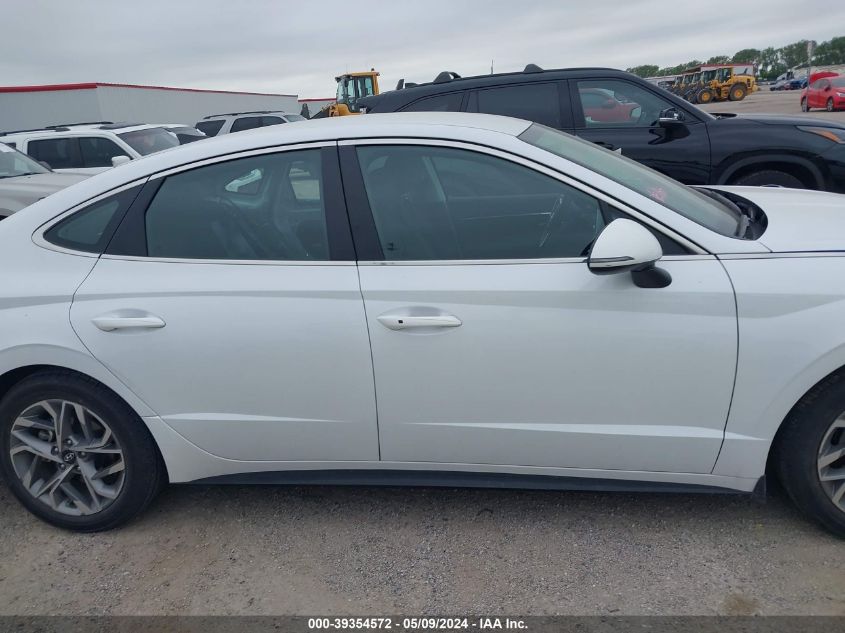 2021 Hyundai Sonata Sel VIN: 5NPEL4JAXMH094182 Lot: 39354572