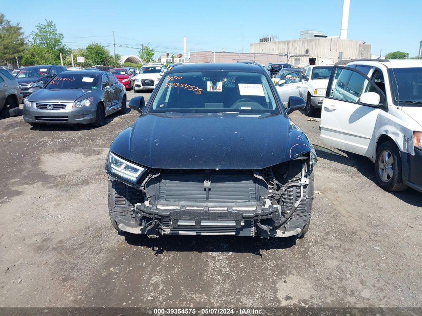 2018 Audi Q5 2.0T Premium/2.0T Tech Premium VIN: WA1BNAFY7J2086128 Lot: 39354575