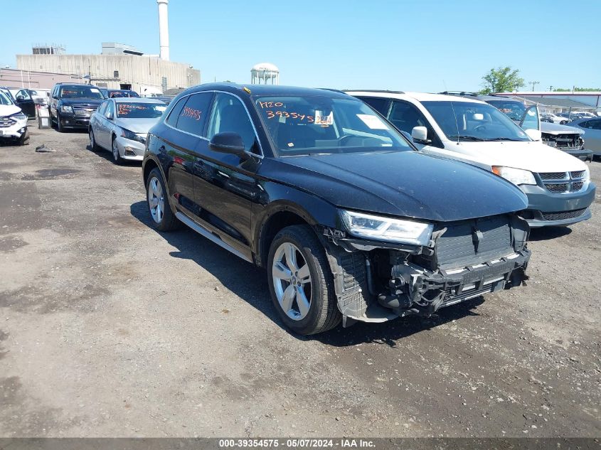 2018 Audi Q5 2.0T Premium/2.0T Tech Premium VIN: WA1BNAFY7J2086128 Lot: 39354575