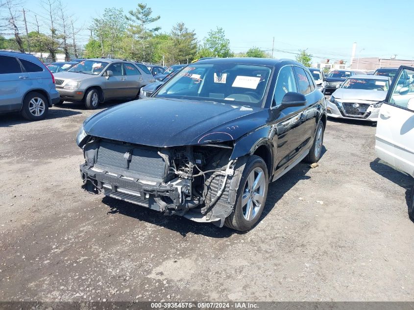 2018 Audi Q5 2.0T Premium/2.0T Tech Premium VIN: WA1BNAFY7J2086128 Lot: 39354575