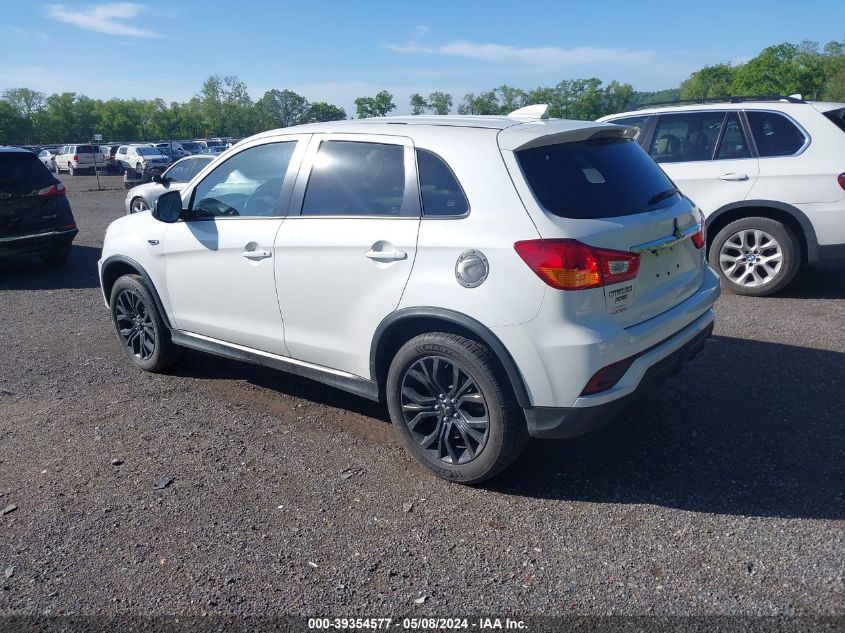 2019 Mitsubishi Outlander Sport 2.0 Le VIN: JA4AR3AU3KU023534 Lot: 39354577