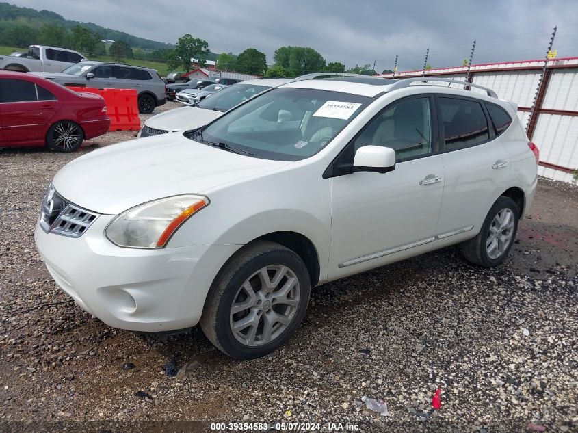 2013 Nissan Rogue Sv W/Sl Pkg VIN: JN8AS5MV9DW114006 Lot: 39354583