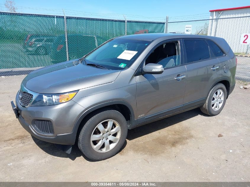 2012 Kia Sorento Lx VIN: 5XYKTCA66CG293857 Lot: 39354611