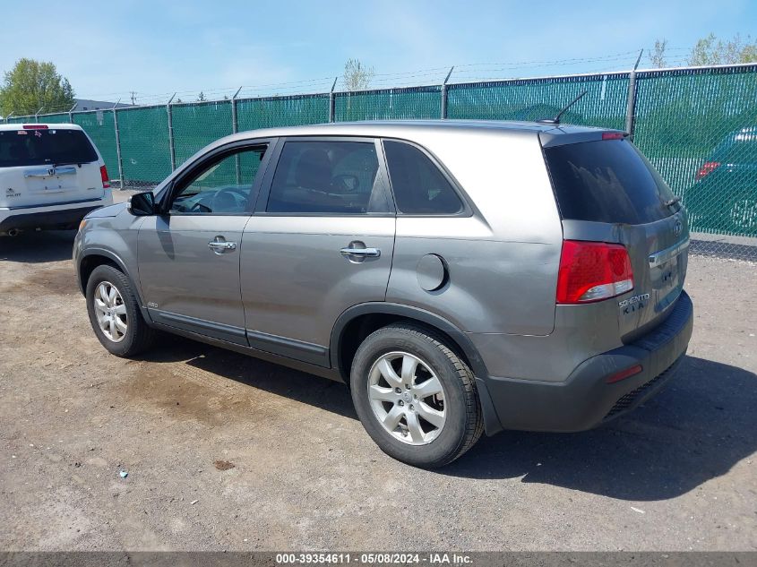 2012 Kia Sorento Lx VIN: 5XYKTCA66CG293857 Lot: 39354611