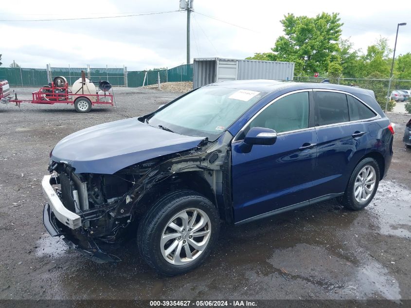 2018 Acura Rdx Technology Acurawatch Plus Packages/Technology Package VIN: 5J8TB4H51JL006454 Lot: 39354627