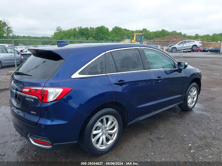 2018 Acura Rdx Technology Acurawatch Plus Packages/Technology Package VIN: 5J8TB4H51JL006454 Lot: 39354627