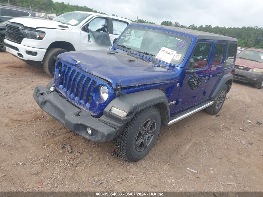 2018 Jeep Wrangler Unlimited Sport S 4X4 VIN: 1C4HJXDG5JW278763 Lot: 39354633