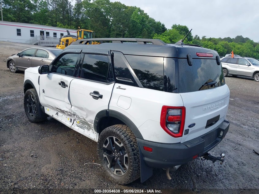 2022 Ford Bronco Sport Outer Banks VIN: 3FMCR9C60NRD45491 Lot: 39354638