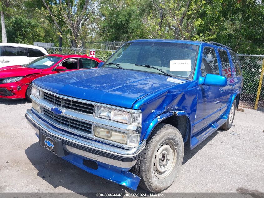 1997 Chevrolet Tahoe Ls VIN: 1GNEK13R3VJ313097 Lot: 39354643