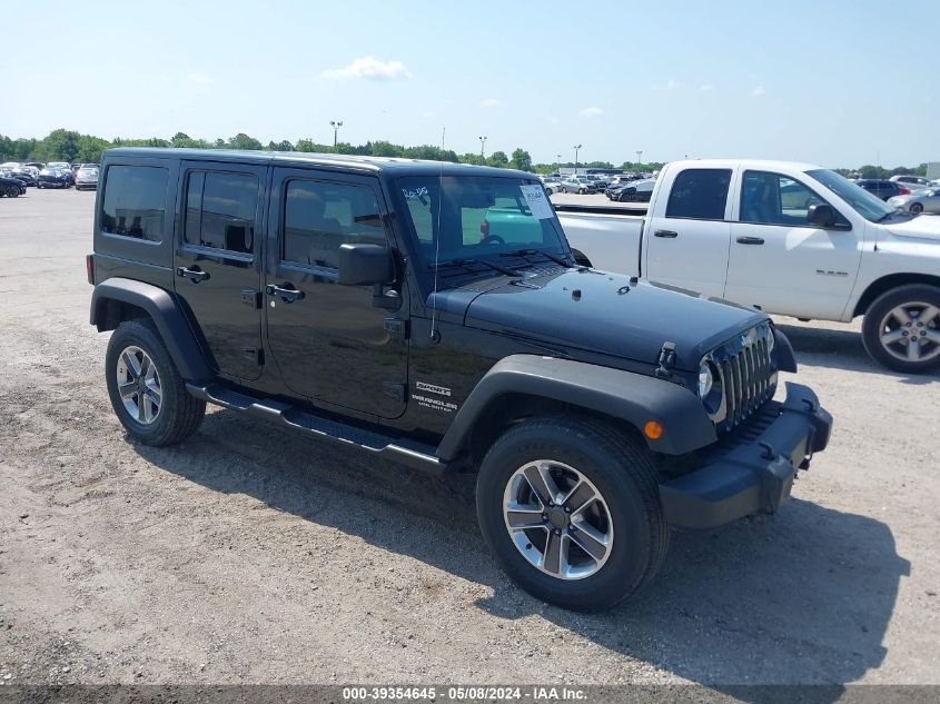 2017 Jeep Wrangler Unlimited Sport 4X4 VIN: 1C4BJWDG5HL716189 Lot: 39354645