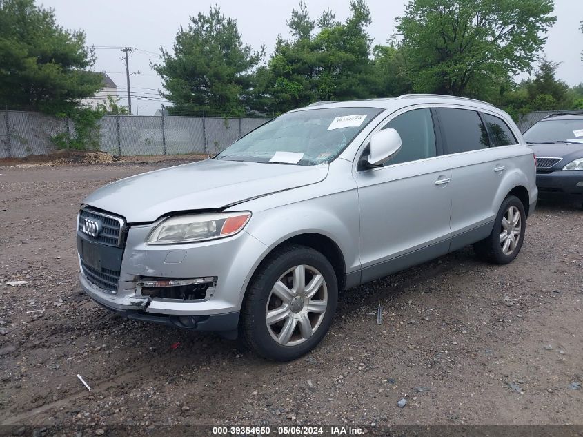 2007 Audi Q7 3.6 Premium VIN: WA1BY74L77D075094 Lot: 39354650