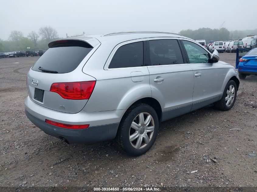 2007 Audi Q7 3.6 Premium VIN: WA1BY74L77D075094 Lot: 39354650