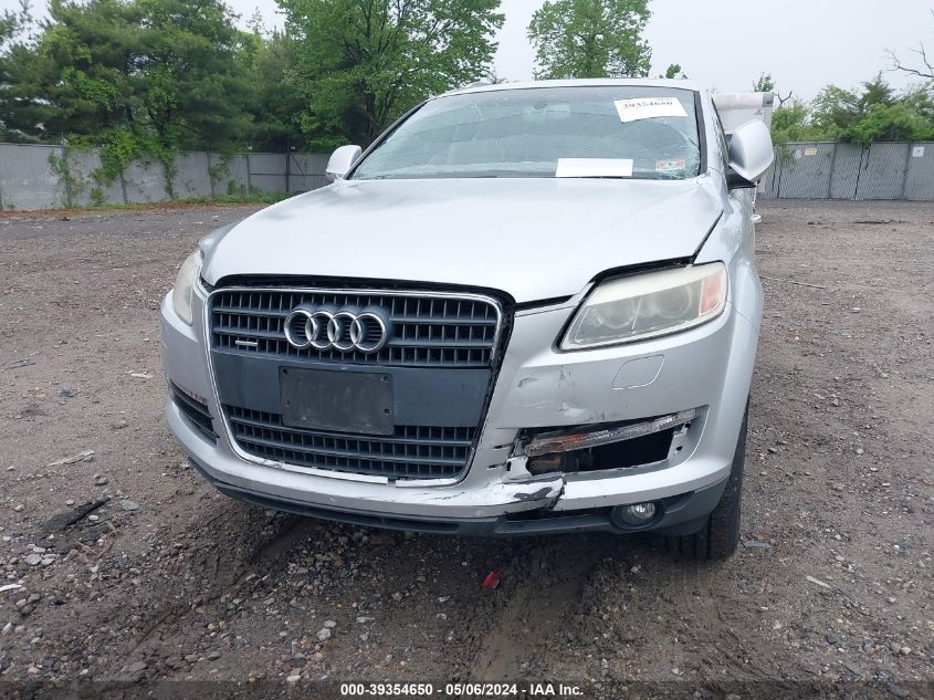 2007 Audi Q7 3.6 Premium VIN: WA1BY74L77D075094 Lot: 39354650