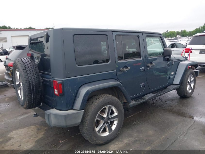 2008 Jeep Wrangler Unlimited Sahara VIN: 1J4GA59188L505423 Lot: 39354675