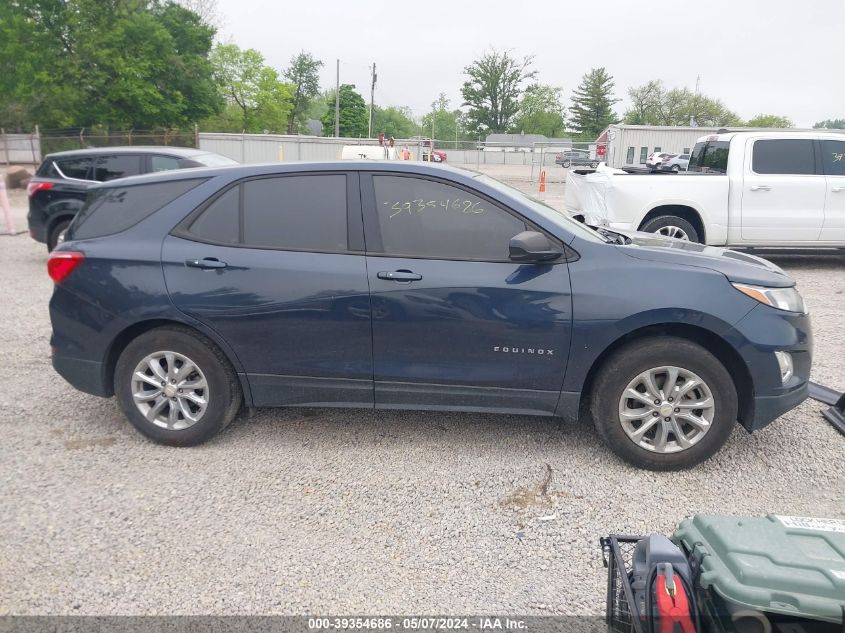 2018 Chevrolet Equinox Ls VIN: 3GNAXHEV9JS579056 Lot: 39354686