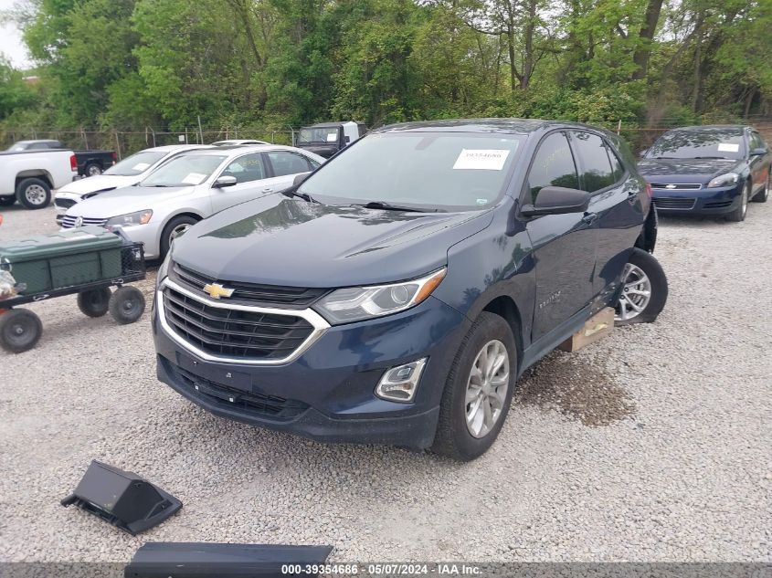 2018 Chevrolet Equinox Ls VIN: 3GNAXHEV9JS579056 Lot: 39354686