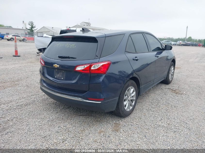 2018 Chevrolet Equinox Ls VIN: 3GNAXHEV9JS579056 Lot: 39354686