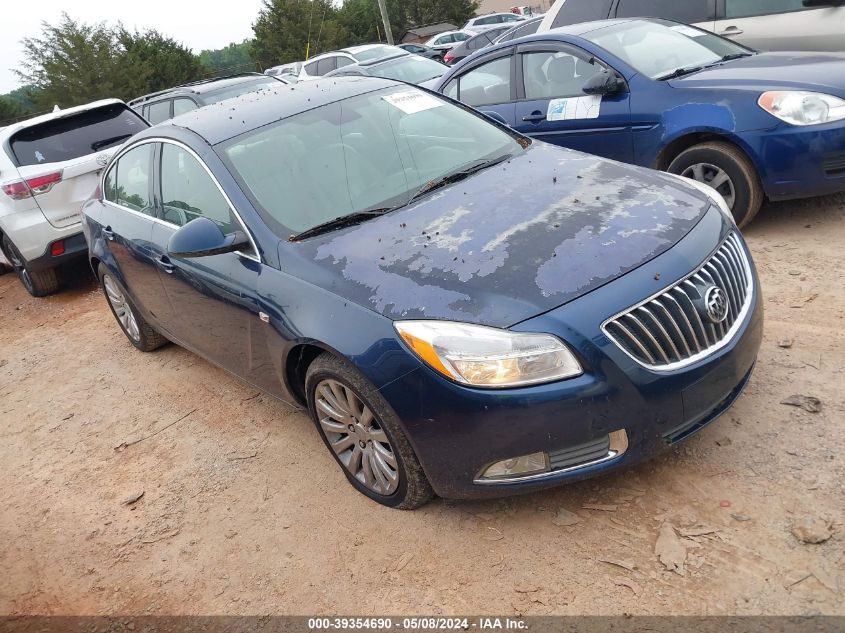 2011 Buick Regal Cxl Russelsheim VIN: W04GN5EC9B1112626 Lot: 39354690