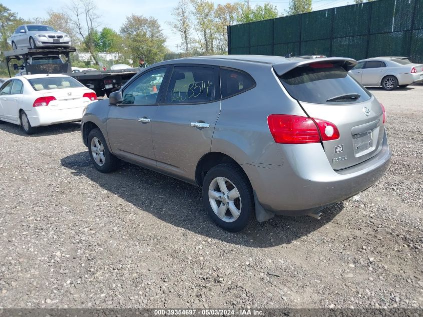 2010 Nissan Rogue S VIN: JN8AS5MT7AW008602 Lot: 39354697