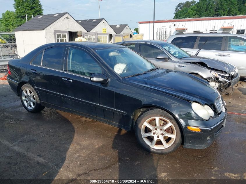 2007 Mercedes-Benz C 280 Luxury 4Matic VIN: WDBRF92H87F924348 Lot: 39354710