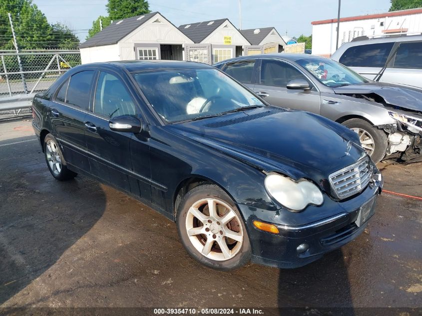 2007 Mercedes-Benz C 280 Luxury 4Matic VIN: WDBRF92H87F924348 Lot: 39354710