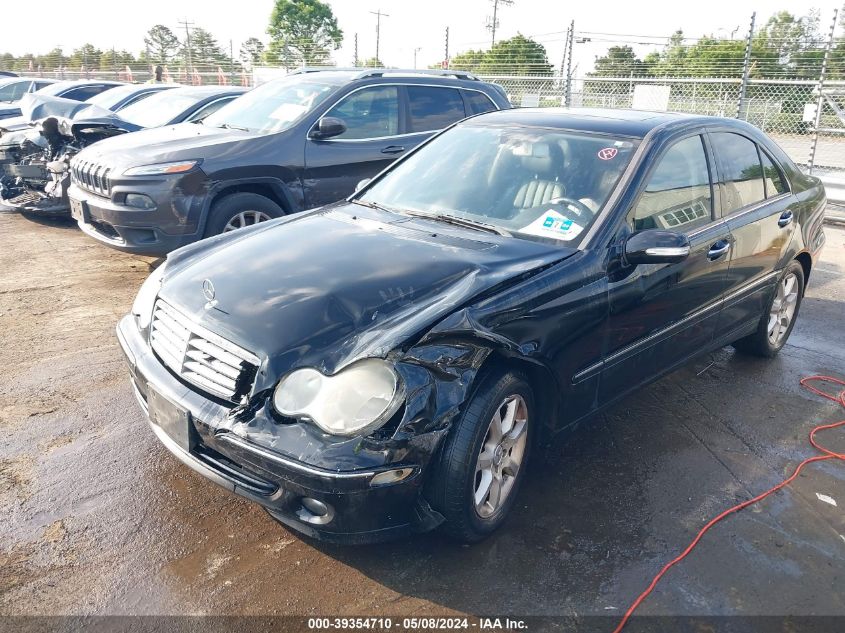 2007 Mercedes-Benz C 280 Luxury 4Matic VIN: WDBRF92H87F924348 Lot: 39354710