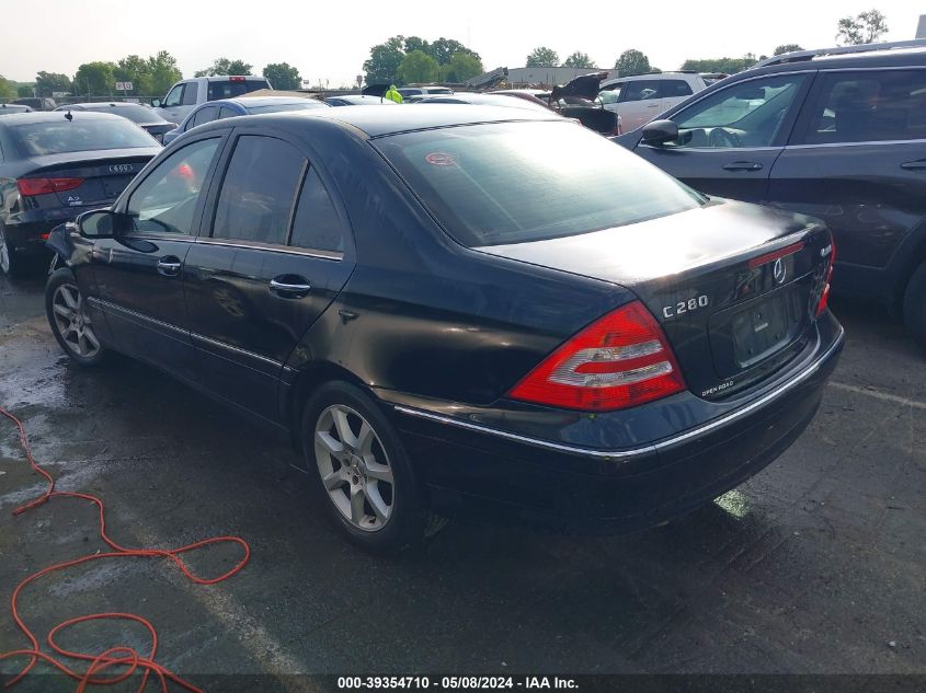 2007 Mercedes-Benz C 280 Luxury 4Matic VIN: WDBRF92H87F924348 Lot: 39354710