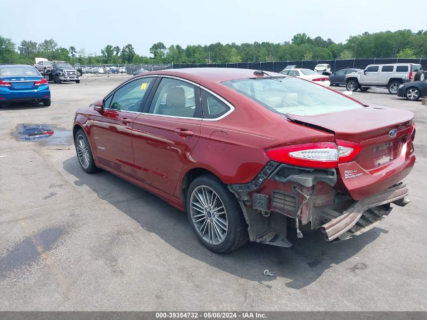 2014 Ford Fusion Hybrid Se VIN: 3FA6P0LU8ER154795 Lot: 39354732