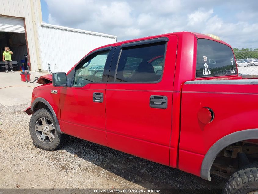 2004 Ford F-150 Fx4/Lariat/Xlt VIN: 1FTPW14554KD18327 Lot: 39354733