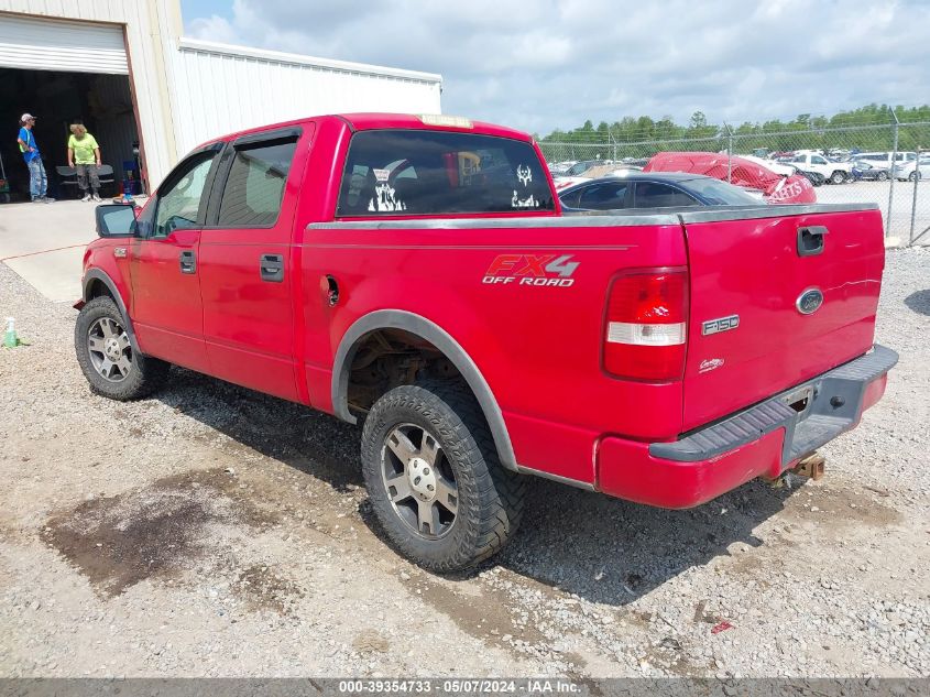 2004 Ford F-150 Fx4/Lariat/Xlt VIN: 1FTPW14554KD18327 Lot: 39354733