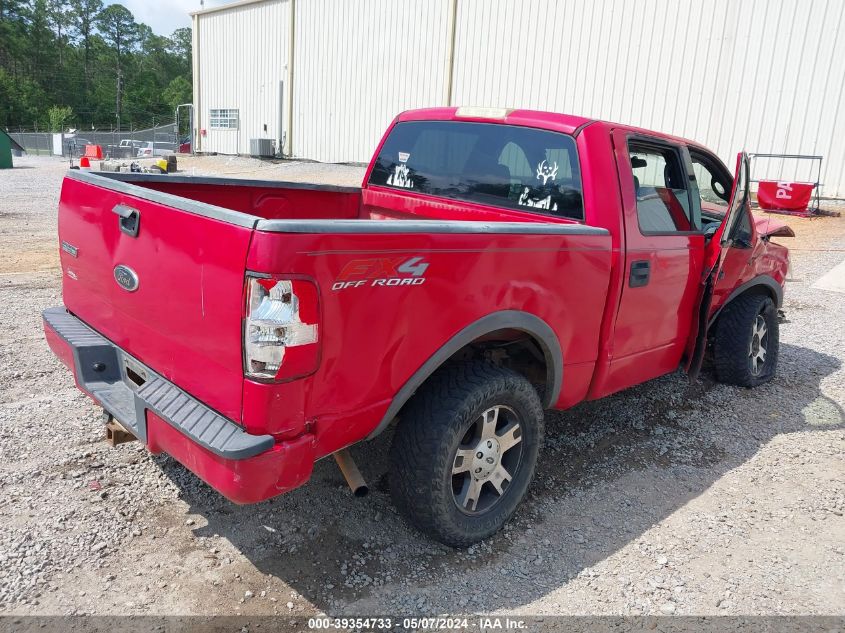 2004 Ford F-150 Fx4/Lariat/Xlt VIN: 1FTPW14554KD18327 Lot: 39354733