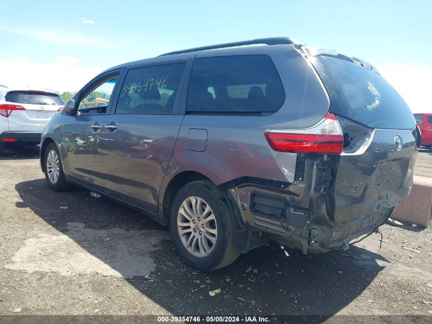 2017 Toyota Sienna Limited 7 Passenger/Limited Premium 7 Passenger/Xle 7 Passenger/Xle 8 Passenger VIN: 5TDYZ3DC9HS896760 Lot: 39354746