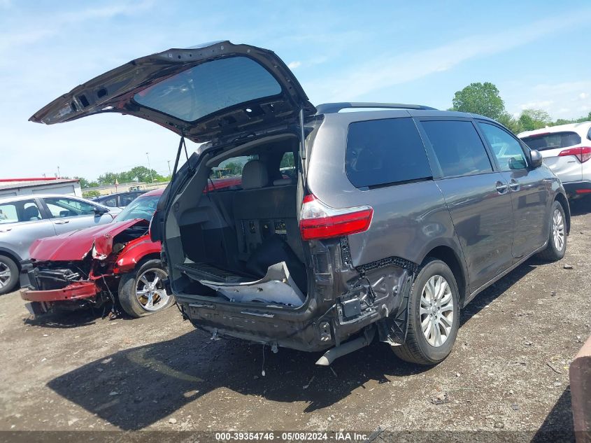 2017 Toyota Sienna Limited 7 Passenger/Limited Premium 7 Passenger/Xle 7 Passenger/Xle 8 Passenger VIN: 5TDYZ3DC9HS896760 Lot: 39354746