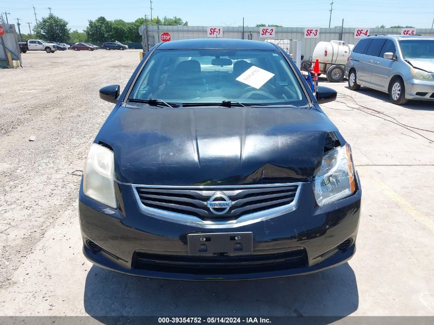 2012 Nissan Sentra 2.0 S VIN: 3N1AB6AP2CL606391 Lot: 39354752