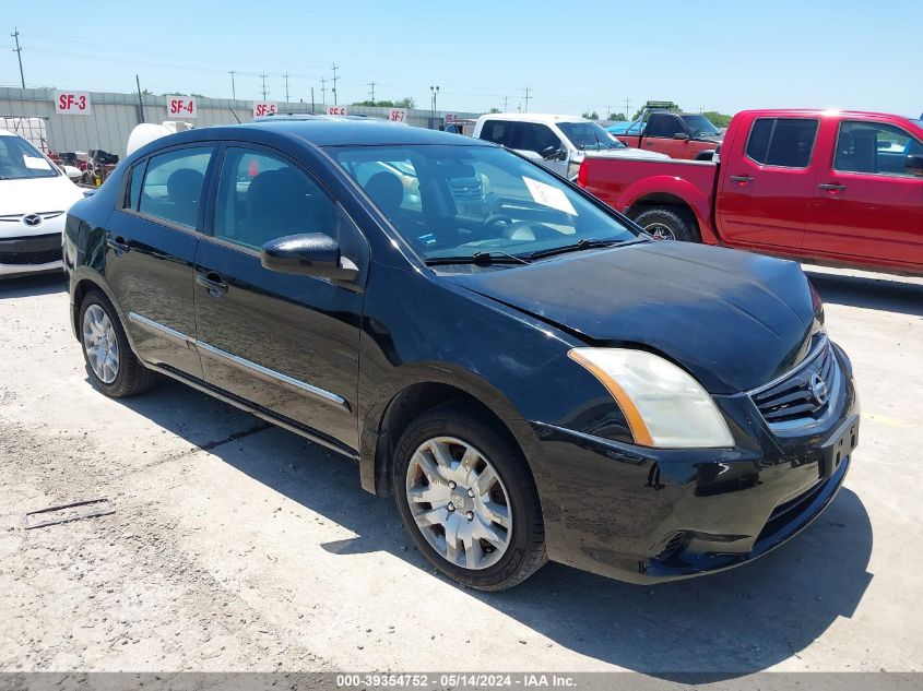 2012 Nissan Sentra 2.0 S VIN: 3N1AB6AP2CL606391 Lot: 39354752