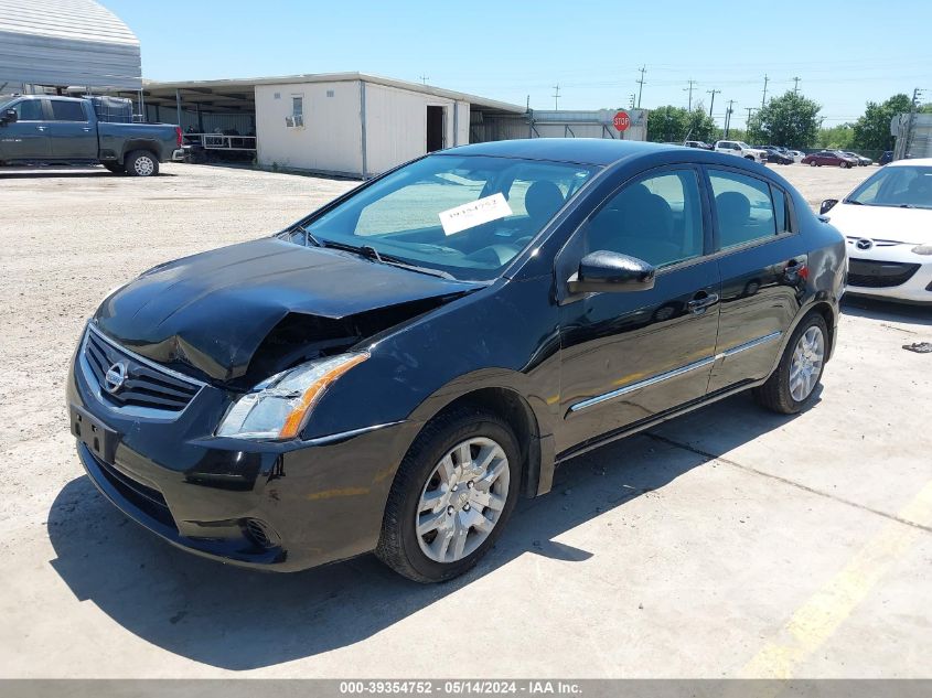 2012 Nissan Sentra 2.0 S VIN: 3N1AB6AP2CL606391 Lot: 39354752