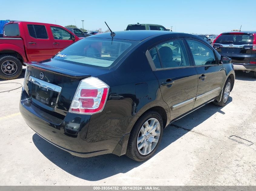 2012 Nissan Sentra 2.0 S VIN: 3N1AB6AP2CL606391 Lot: 39354752