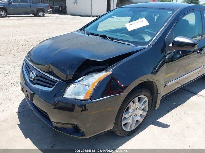 2012 Nissan Sentra 2.0 S VIN: 3N1AB6AP2CL606391 Lot: 39354752